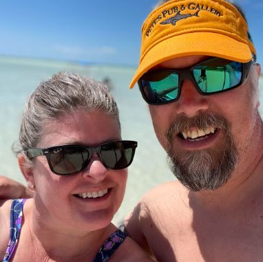 Matt Dix with his beautiful wife Ginna